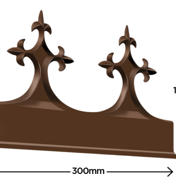 Aluminium Victorian Crest