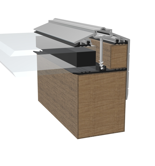 Capex 50 Gable End Finishing Profile