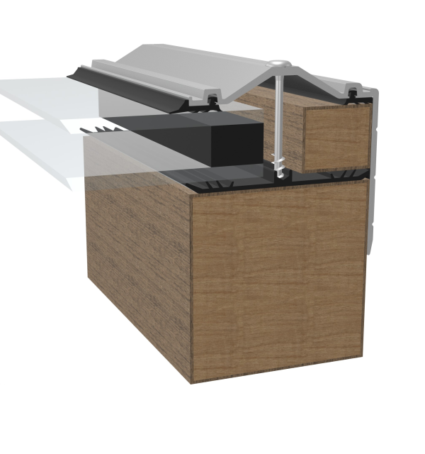 Capex 60 Gable End Finishing Profile