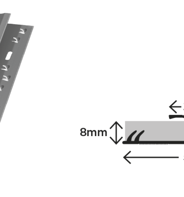 Dual Edge Carpet Trim