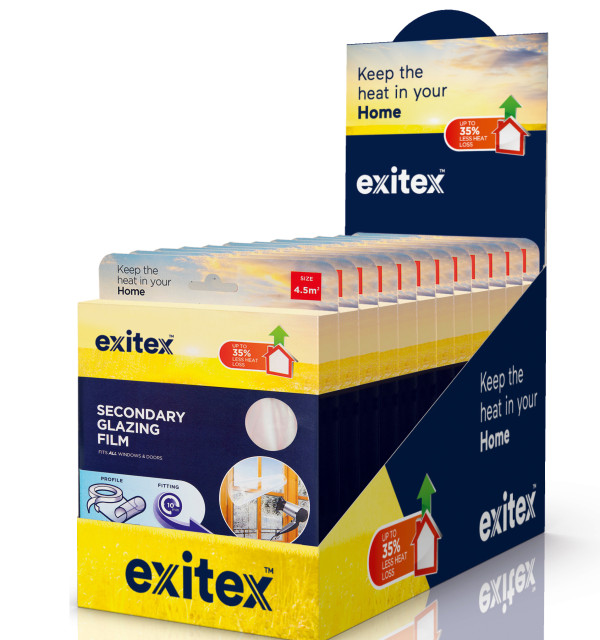 Counter Top Display Unit -  Glazing Film 4.5m²