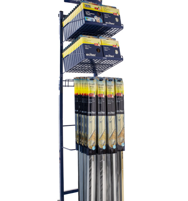 Metal E, P & Brushstrip Stand