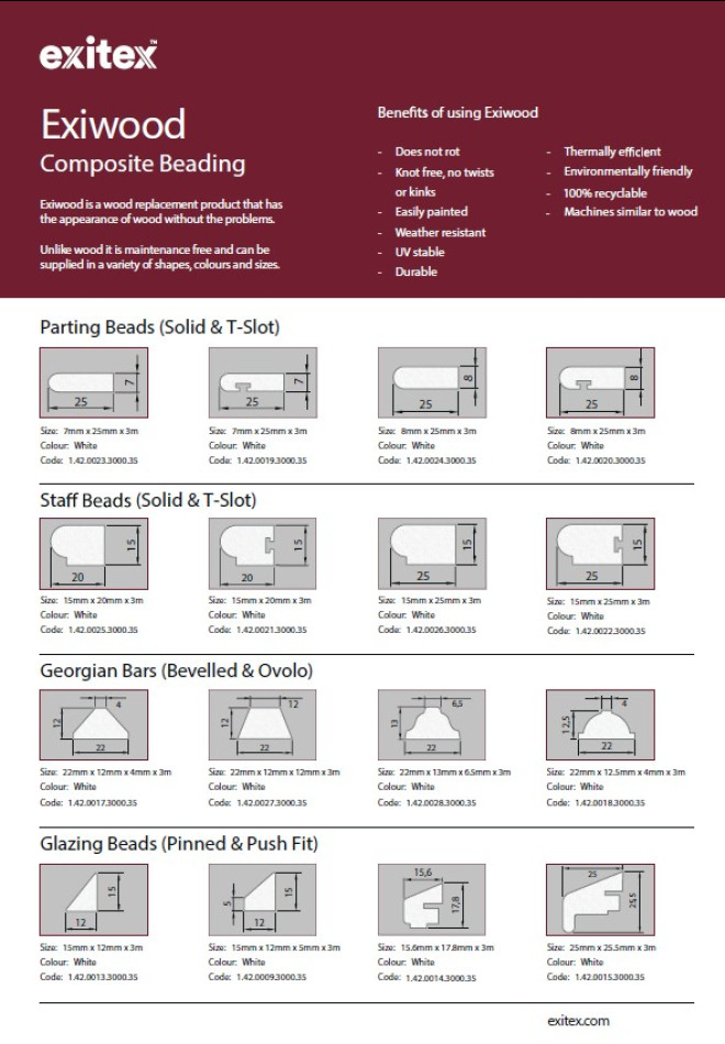 Exiwood Composite Beading