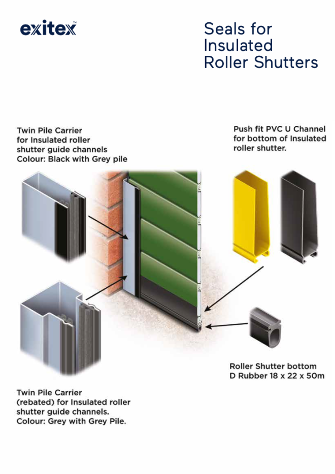 Seals for Insulated Roller Shutters